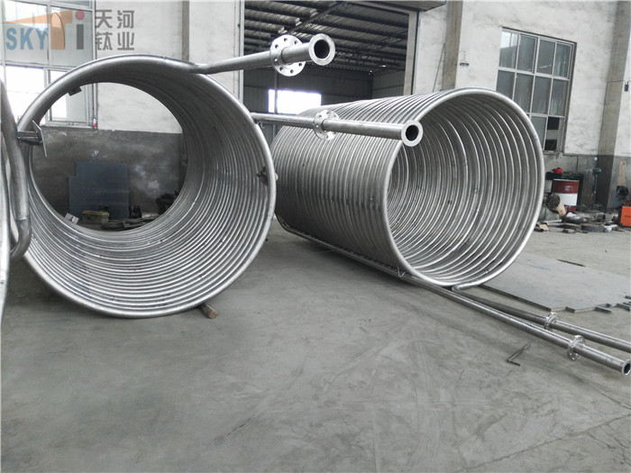 45平方米鈦盤管