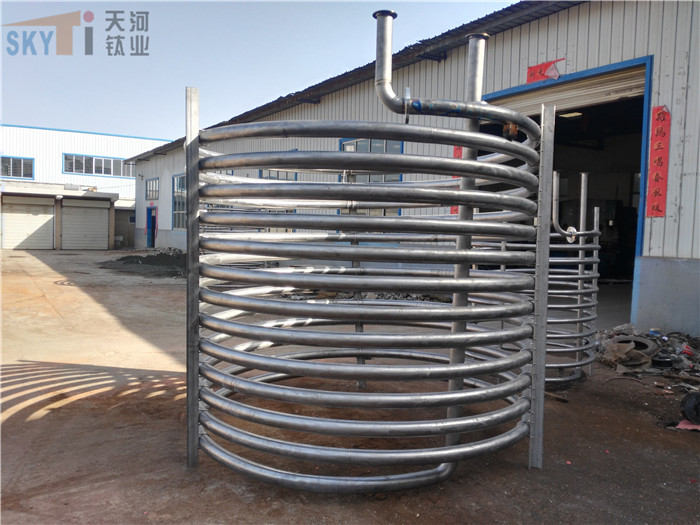 20平方米鈦盤管